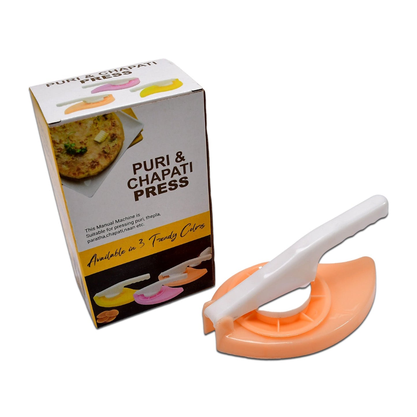 5215 Puri Chapati Press Machine Plastic For  Kitchen Use ( 1 pcs ) 