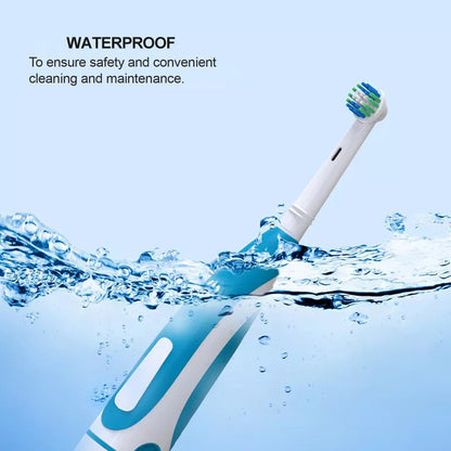 6217 Battery Powered Electric Toothbrush For Home & Travelling Use 