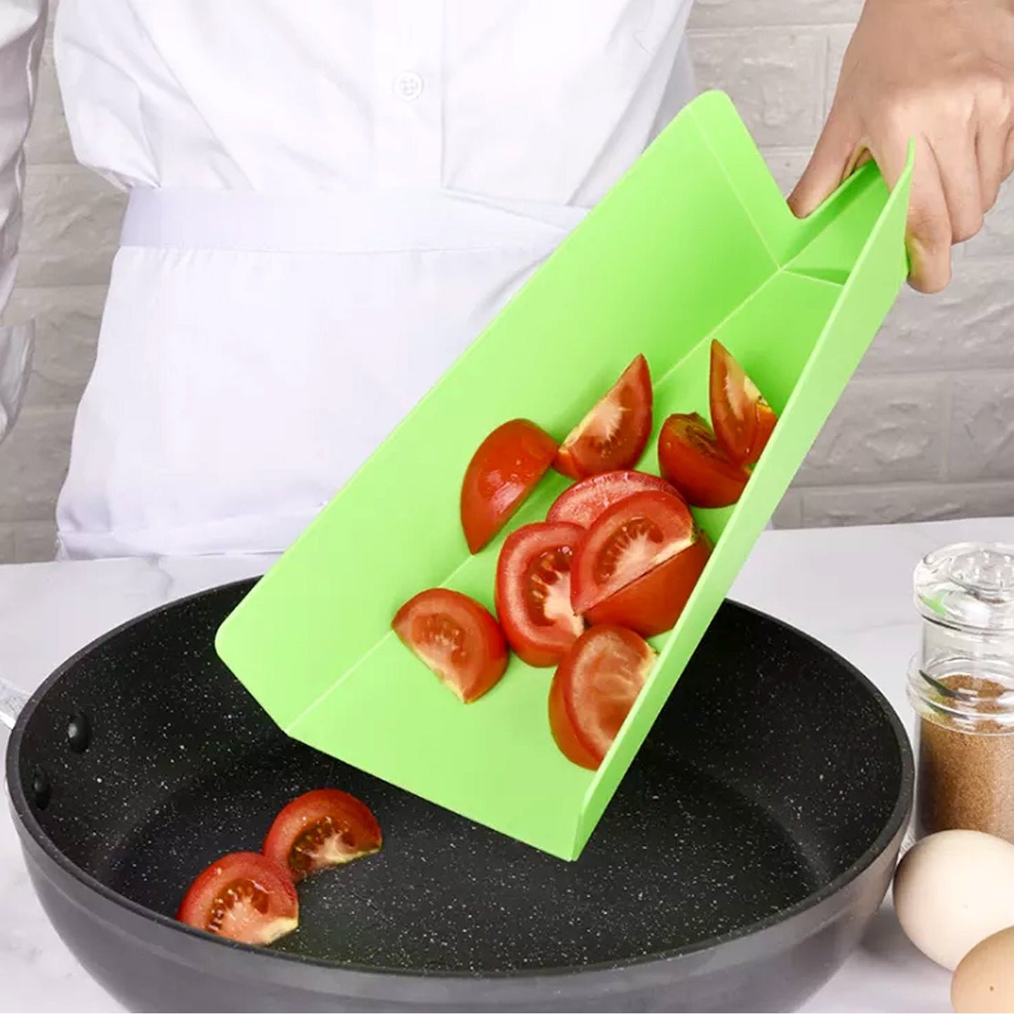 2436 Kitchen Folding Chopping Board Cutting Board Plastic Cutting Board Foldable Cutting Chopping Block Cooking Kitchen Accessories. 