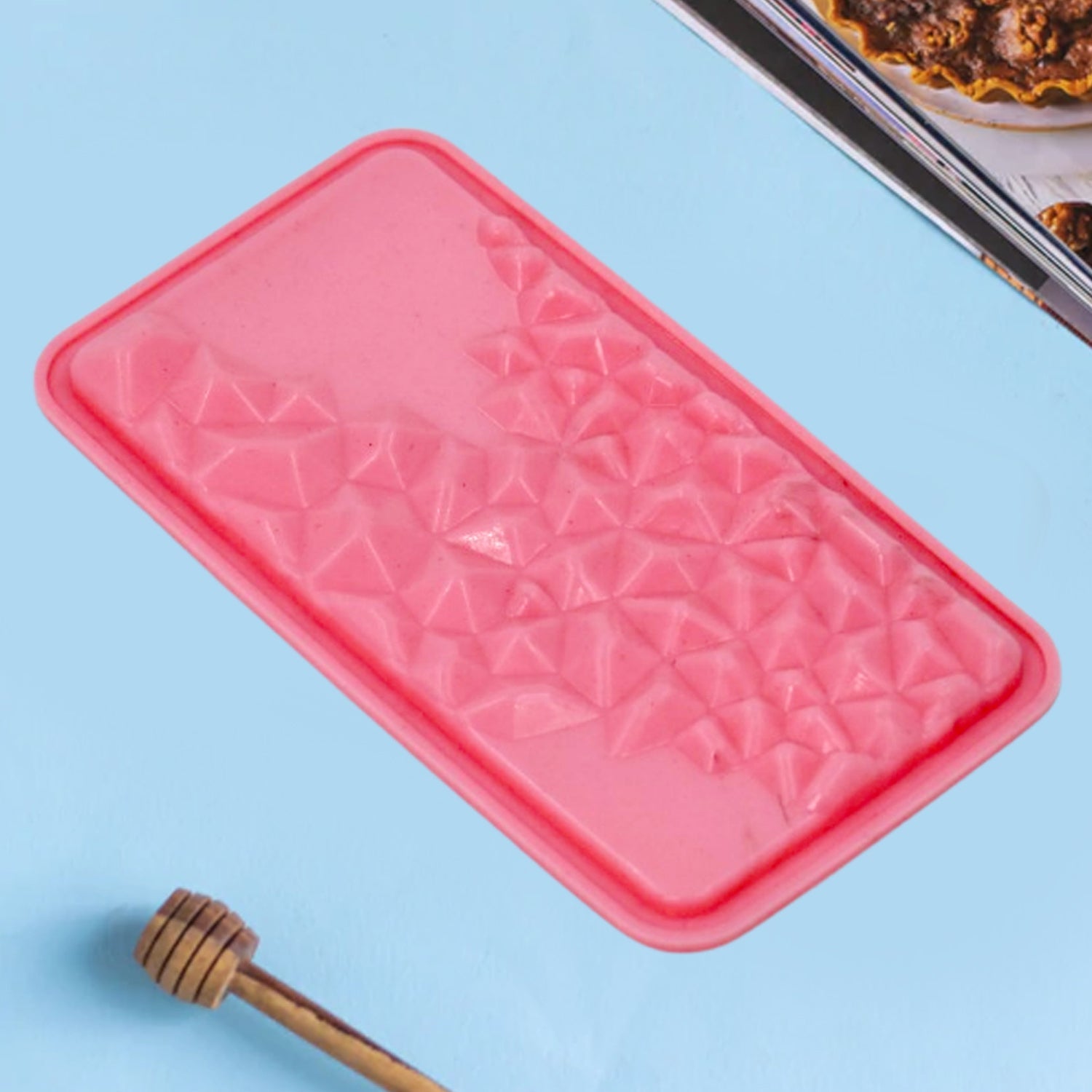 4887 Diamond Flexible Silicone Mold Candy Chocolate Cake Jelly Mould 