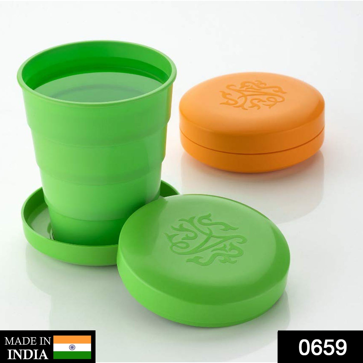 0659 Portable Travelling Cup/Tumbler With Lid 