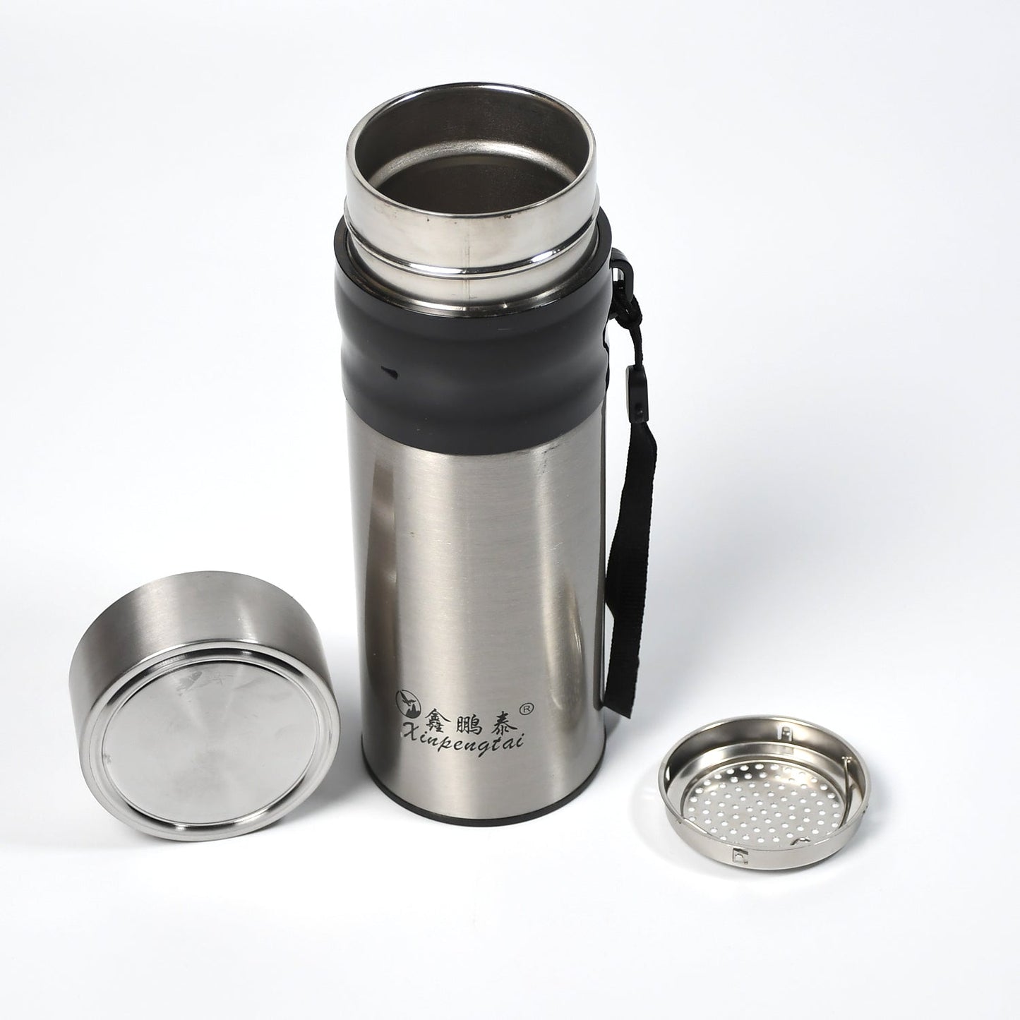 7144 Stainless Steel Double Wall Water Bottle Flask Bottle Travel Use Bottle ( 420 ml ) 