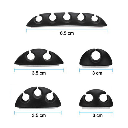 6298 10PCS CABLE HOLDER AND SUPPORTER FOR GIVING SUPPORT AND STANCE TO ALL KIND OF CABLES. 