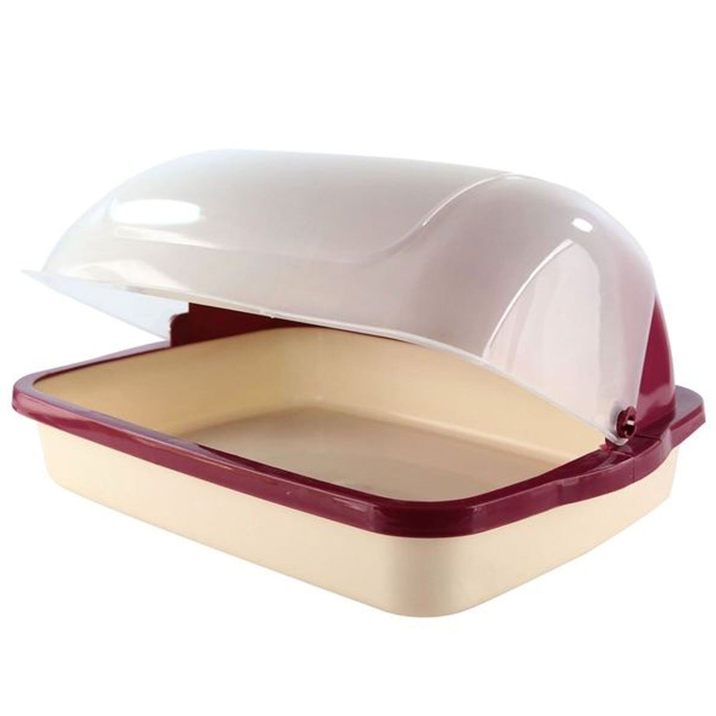 5200 Big Bread Box with Moving Lid | Semi Transparent | Food Grade BPA Free | Freezer Microwave Oven Dishwasher Safe | Breads Sandwich cakes 