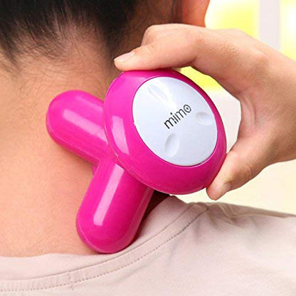 0367A Electric Mini Vibration Full Body Massager (Multicolor) Mimo massager 