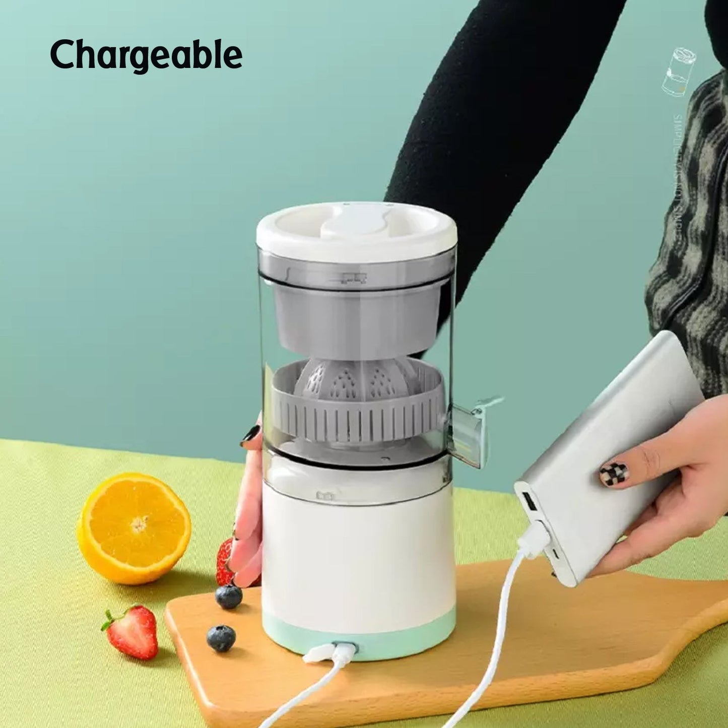 2377 Automatic Electrical Citrus Juicer For Orange, Electric Orange Juicer, Professional Citrus Juicer Electric with Lever, Squeezer Juice Extractor 