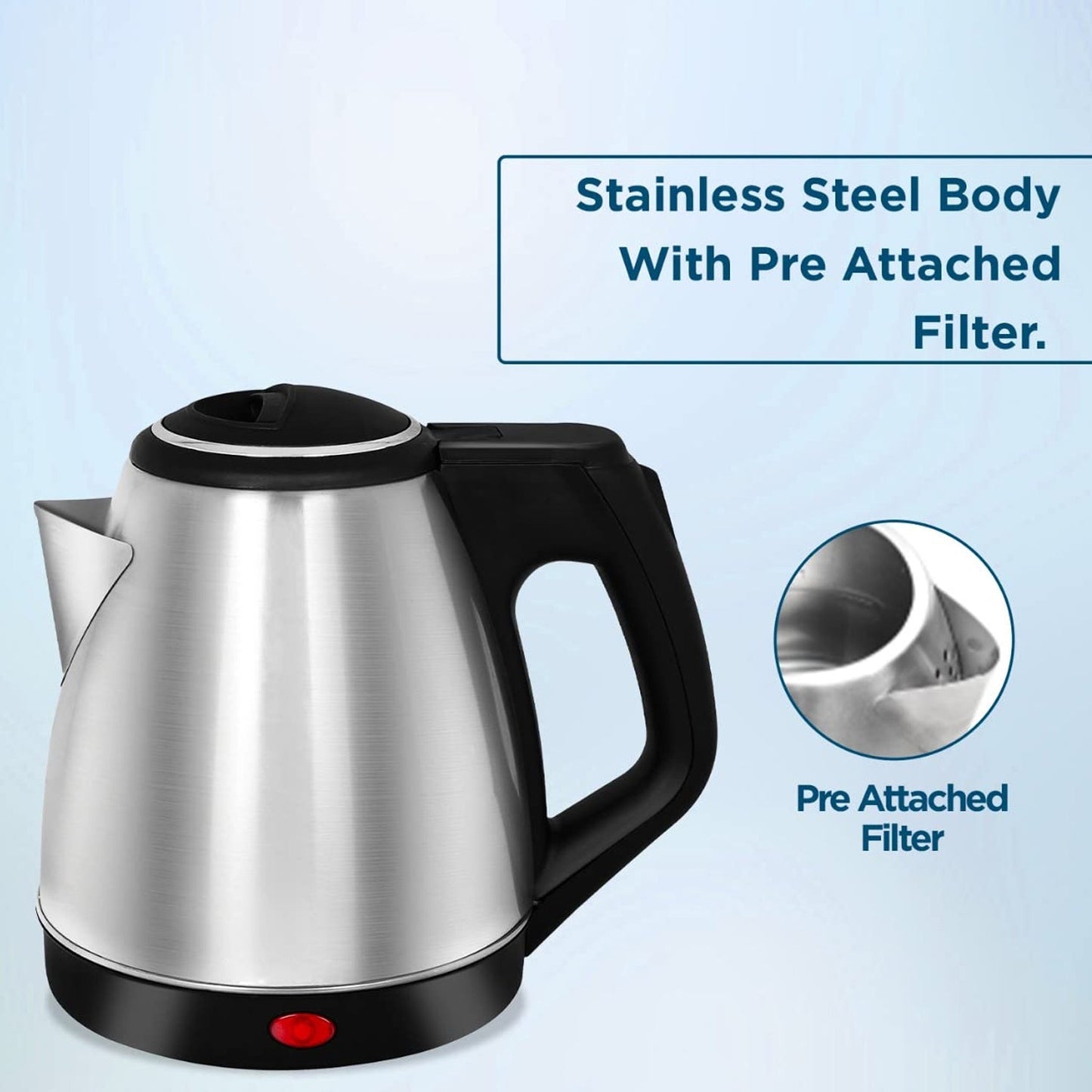 ﻿2151A Electric Kettle | Super fast Boiling | 2Litres | Water Tea Coffee Instant Noodles Soup 