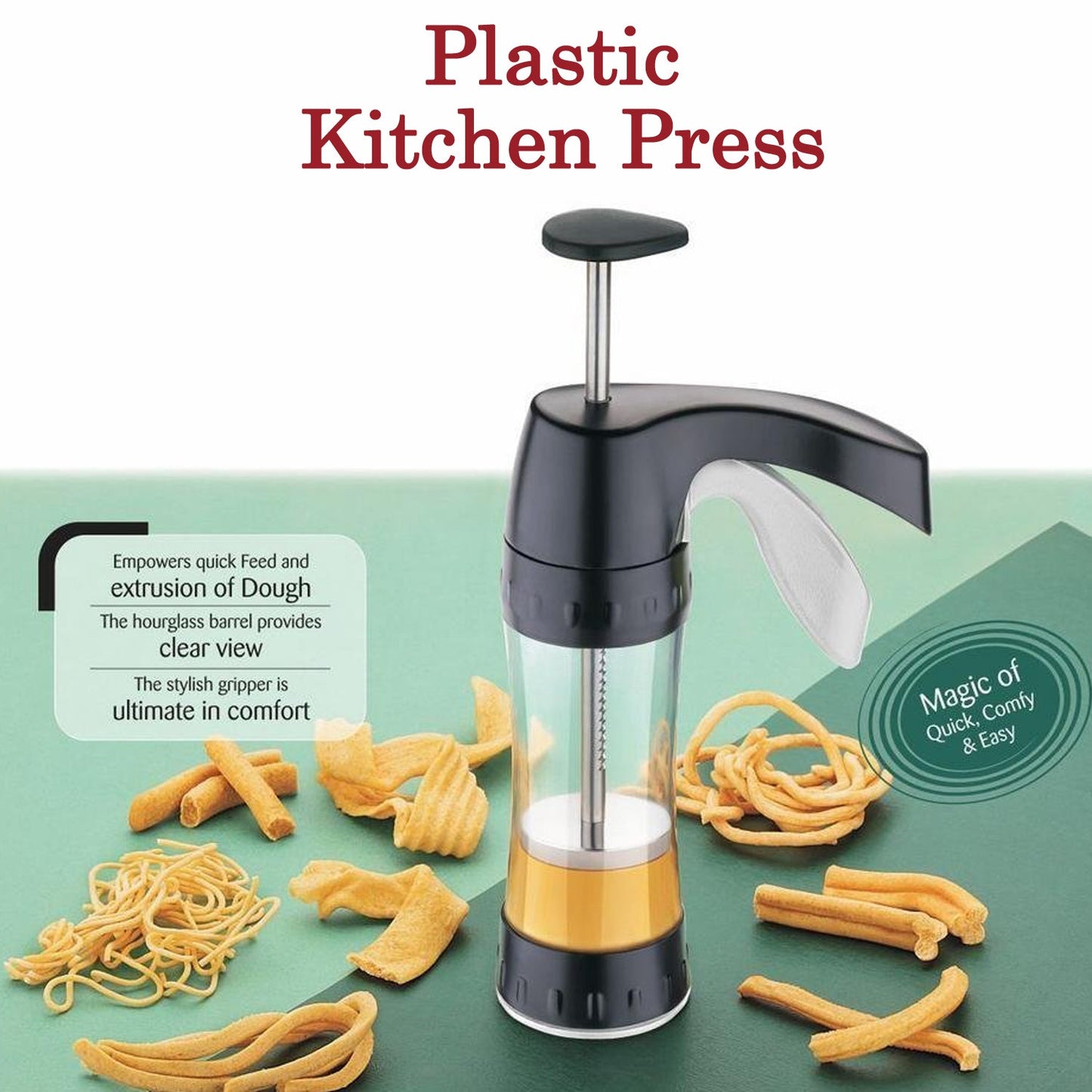 2718 Plastic Kitchen Press Aluminium Base used in all kinds of places mostly household kitchens while making dishes and tortillas etc. 