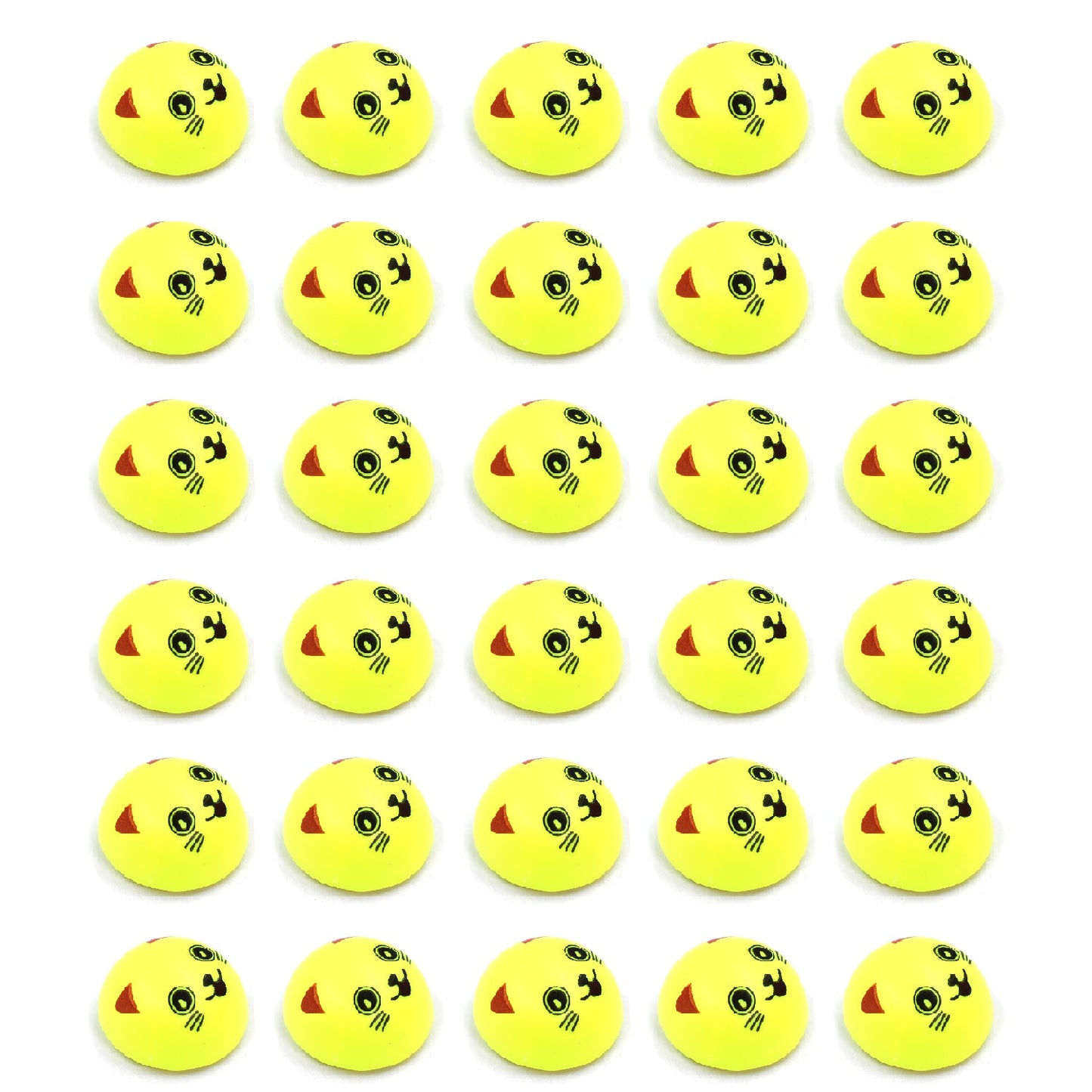 4419 30PCS PULL BACK SMILEY TOY 