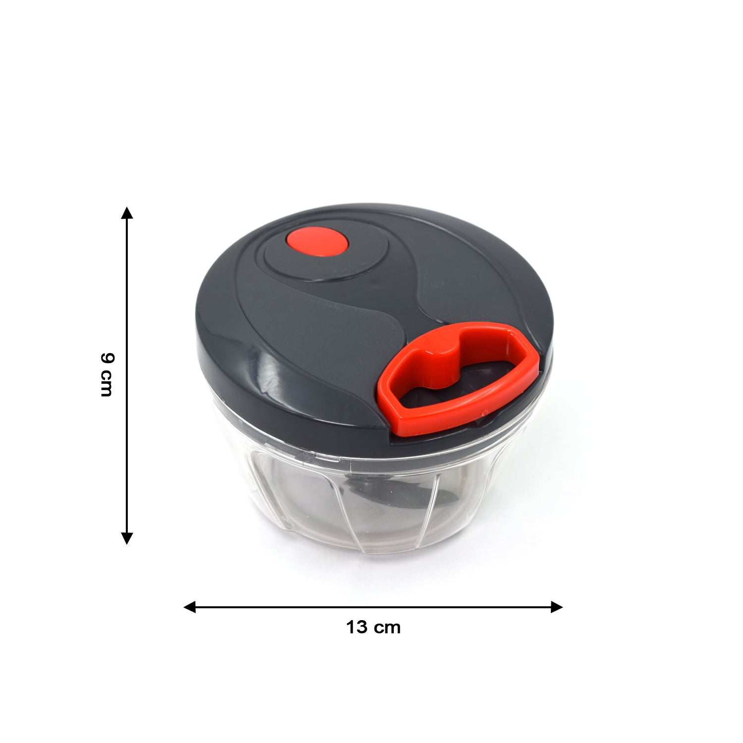 0080 V Atm Black 450 ML Chopper widely used in all types of household kitchen purposes for chopping and cutting of various kinds of fruits and vegetables etc. 