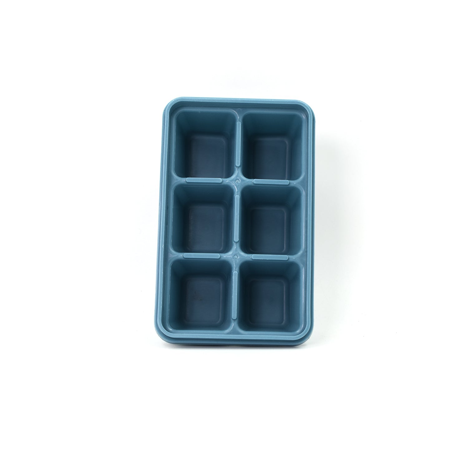 4741 6 Grid Silicone Ice Tray used in all kinds of places like household kitchens for making ice from water and various things and all. 