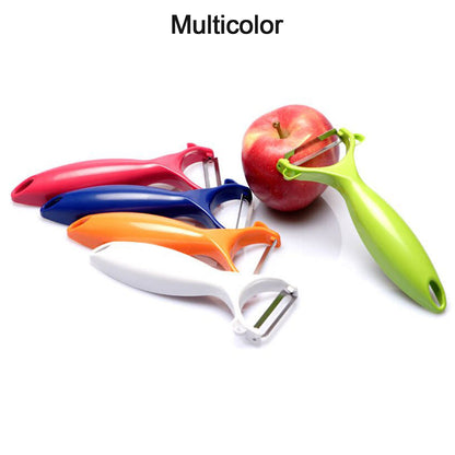 2115 Multi-Function Non-Slip Handle steel Blade Peeler for Kitchen (1pc) 