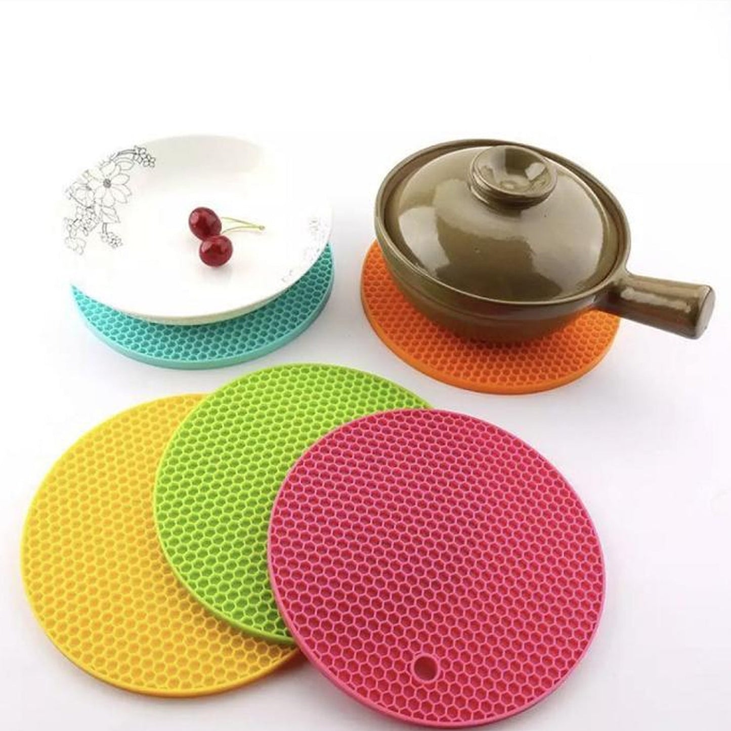 4778A Silicone Trivet for Hot Dish and Pot, Silicone Hot Pads ( 1 pcs ) 