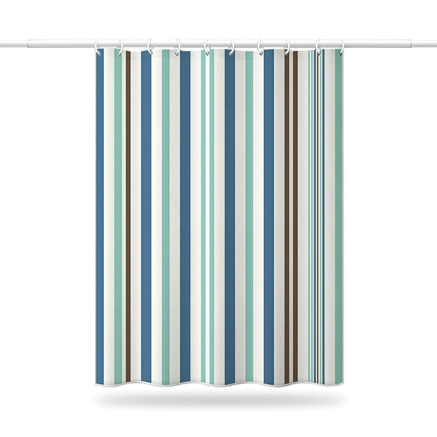 6730 Bright Vertical Stripes in The Shower Curtain (150x200cm) 