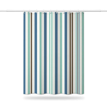 6730 Bright Vertical Stripes in The Shower Curtain (150x200cm) 