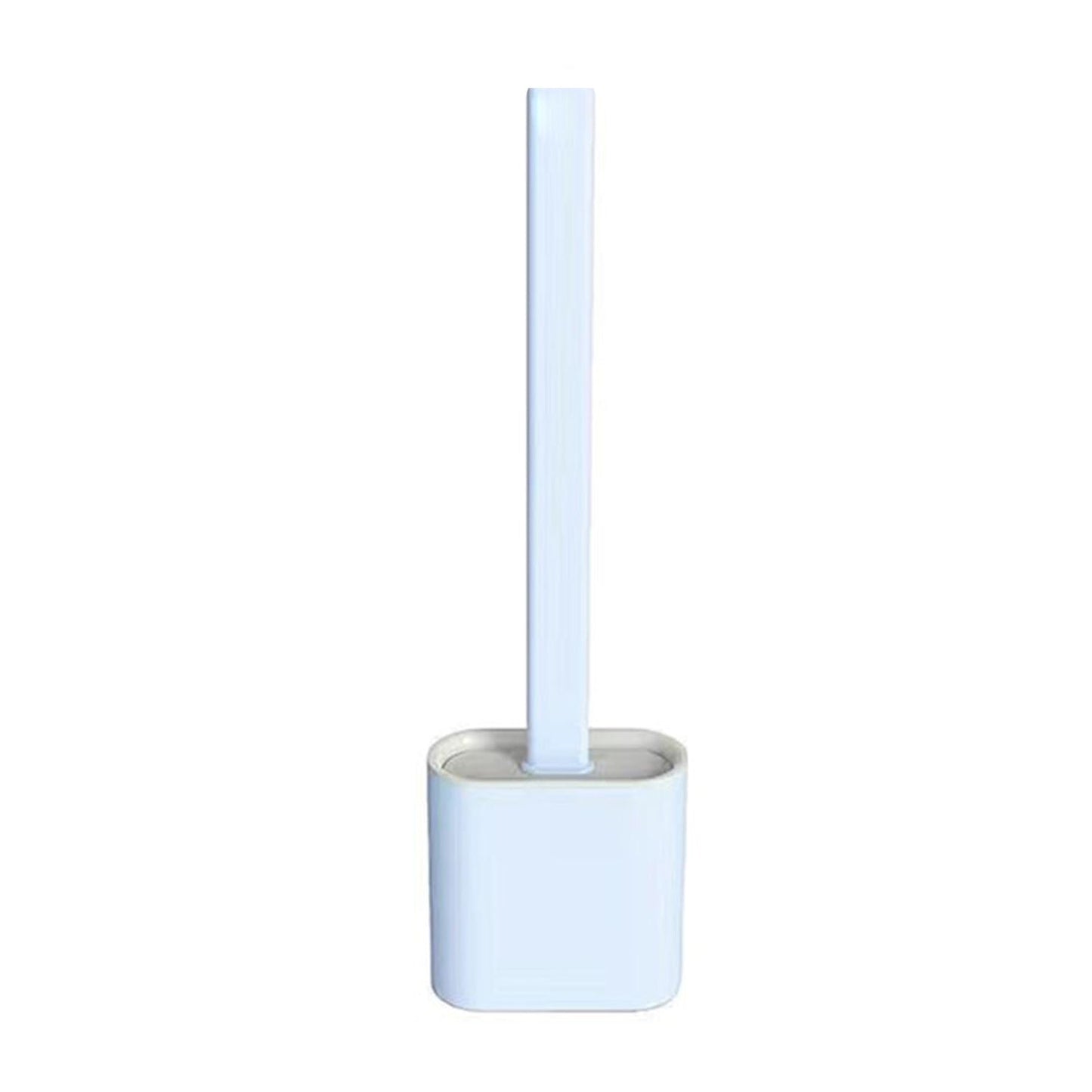 1410B Silicone Toilet Brush with Holder Slim Flex Toilet Brush 