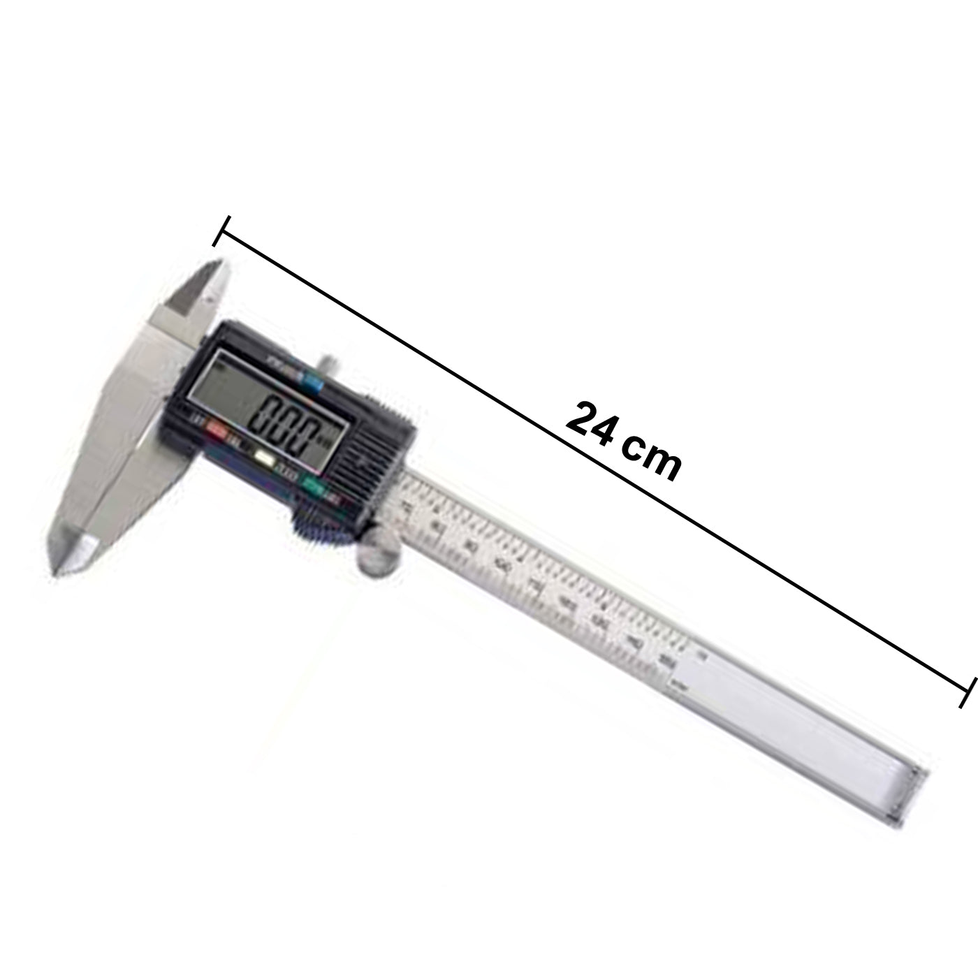 1548 Digital Vernier Caliper for Taking Internal, External Depth Thickness DeoDap