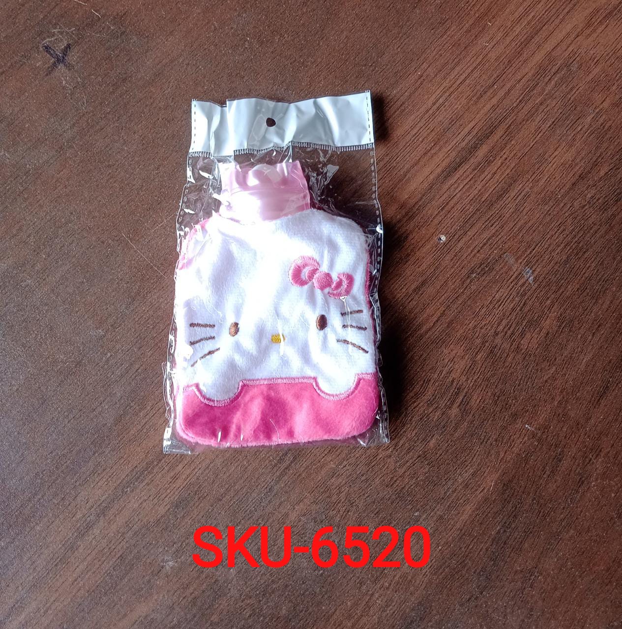 6520 Pink Hello Kitty small Hot Water Bag with Cover for Pain Relief, Neck, Shoulder Pain and Hand, Feet Warmer, Menstrual Cramps. 