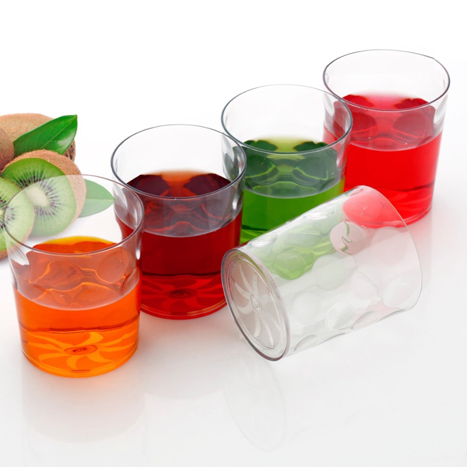 2340 Multi Purpose Unbreakable Drinking Glass (Set of 6 Pieces) (300ml) DeoDap