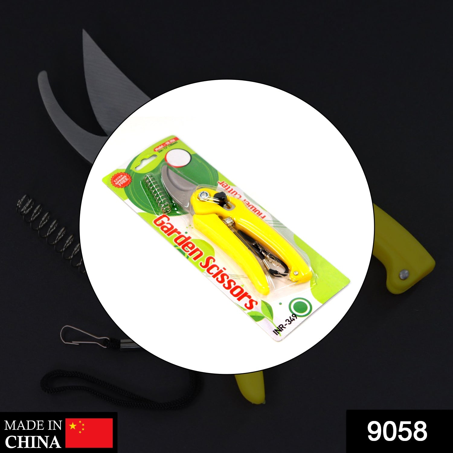 9058 Heavy Duty Plant Cutter For Home Garden Scissors 