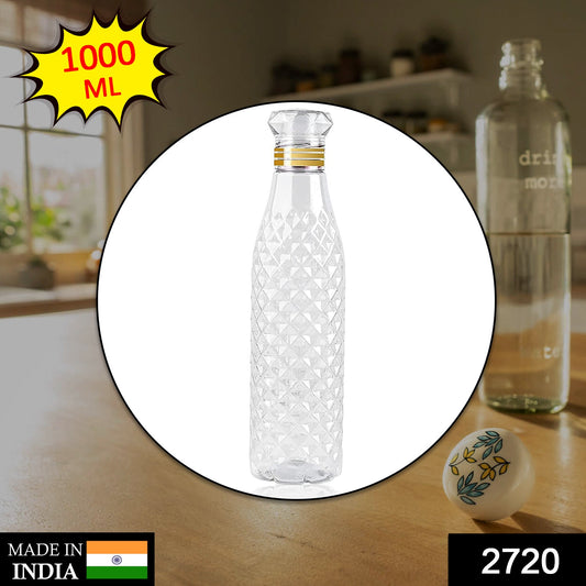 2720 Dimond Cut Water Bottle used by kids, children’s and even adults for storing and drinking water throughout travelling to different-different places and all. 