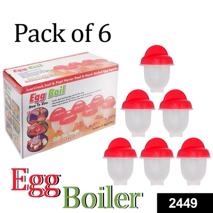 2449 Nonstick Eggs Boiler Cookers Without Egg Shell DeoDap