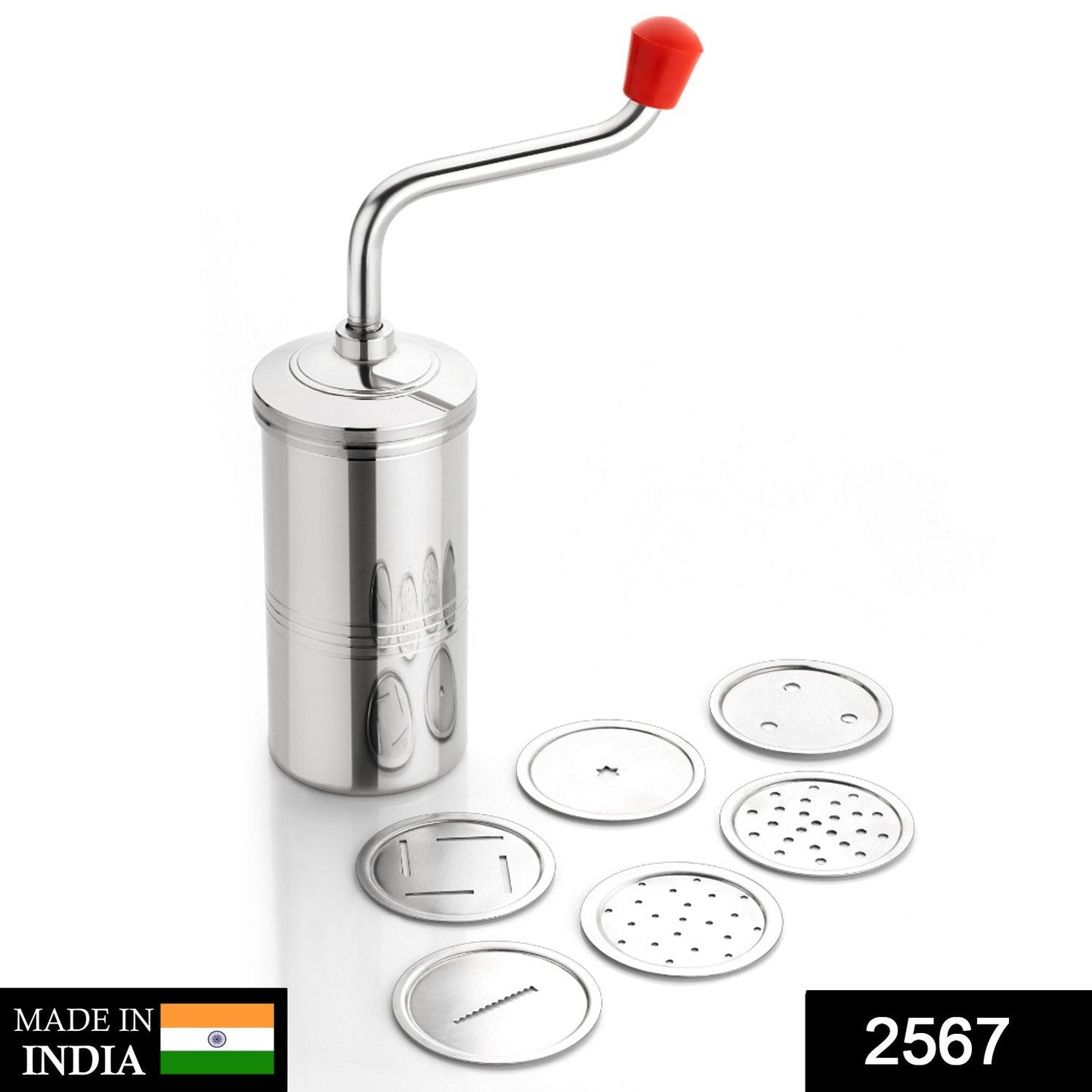 2567 Stainless Steel Sev Sancha Machine/Muruku Maker DeoDap