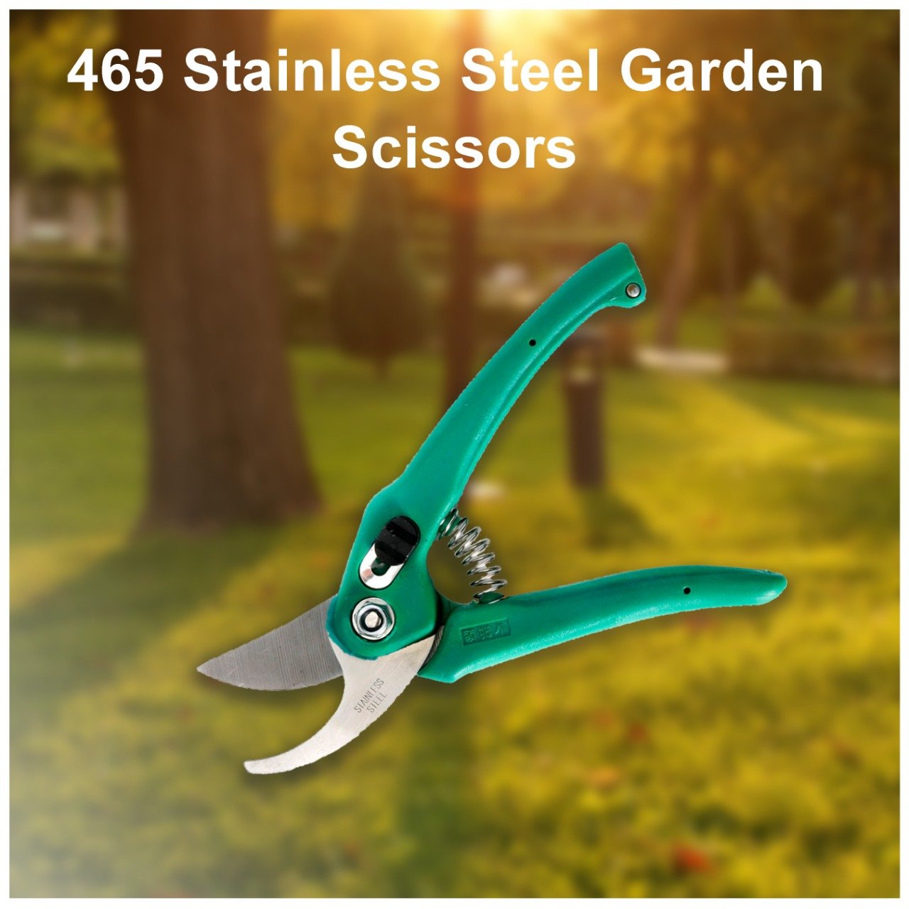 0465 Stainless Steel Garden Scissors 