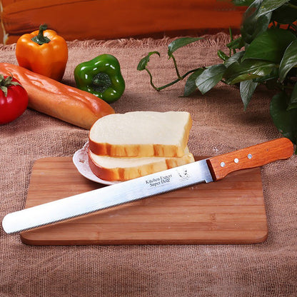 2996 Bread Knife, 15Inch Bread knife to Cut Bread/Cake. Bread Knife for Homemade Bread, Baker's Knife for Slicing 