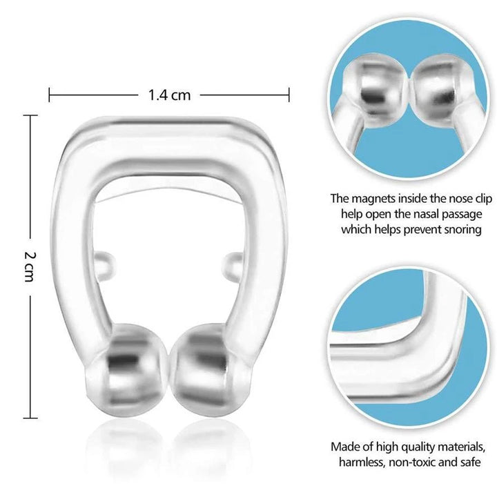 338 Snore Free Nose Clip (Anti Snoring Device) - 1pc EasyGrabGet