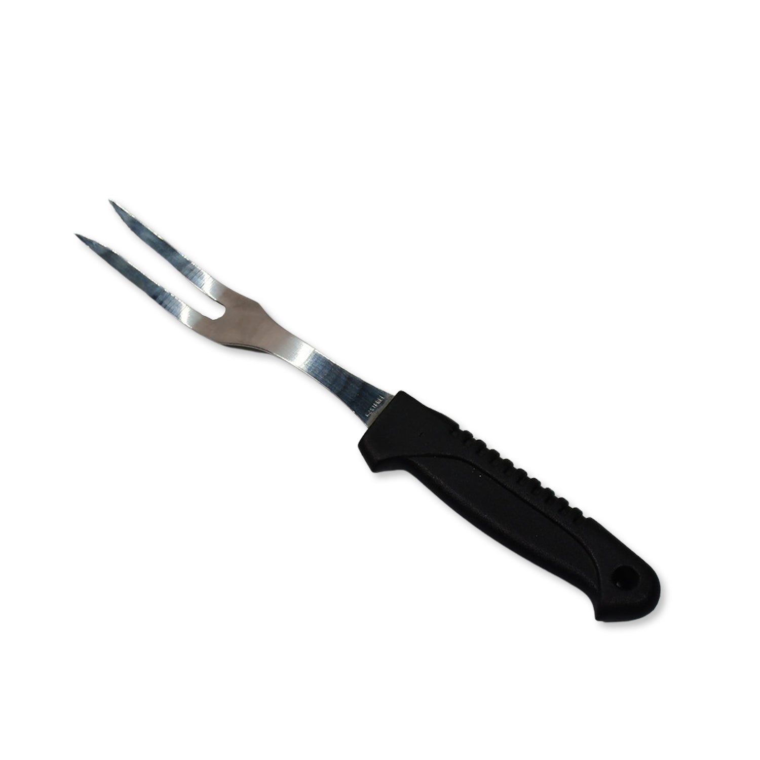 2992 stainless steel and Plastic handle fruit fork. 