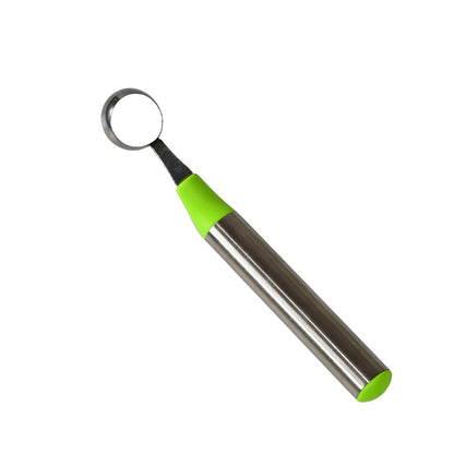 2200 Melon Baller with handle for easy grip, Melon Corer Peeler, Stainless Steel Fruit Scooper Tool. 