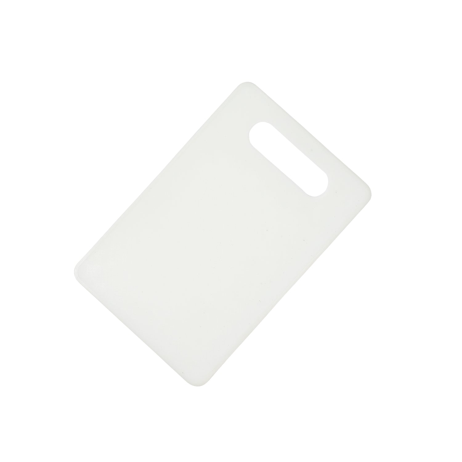 2986 White Thick/Long Lasting BPA Free Kitchen Chopping Boards Cutting Board Plastic with Handle for Regular Use. 