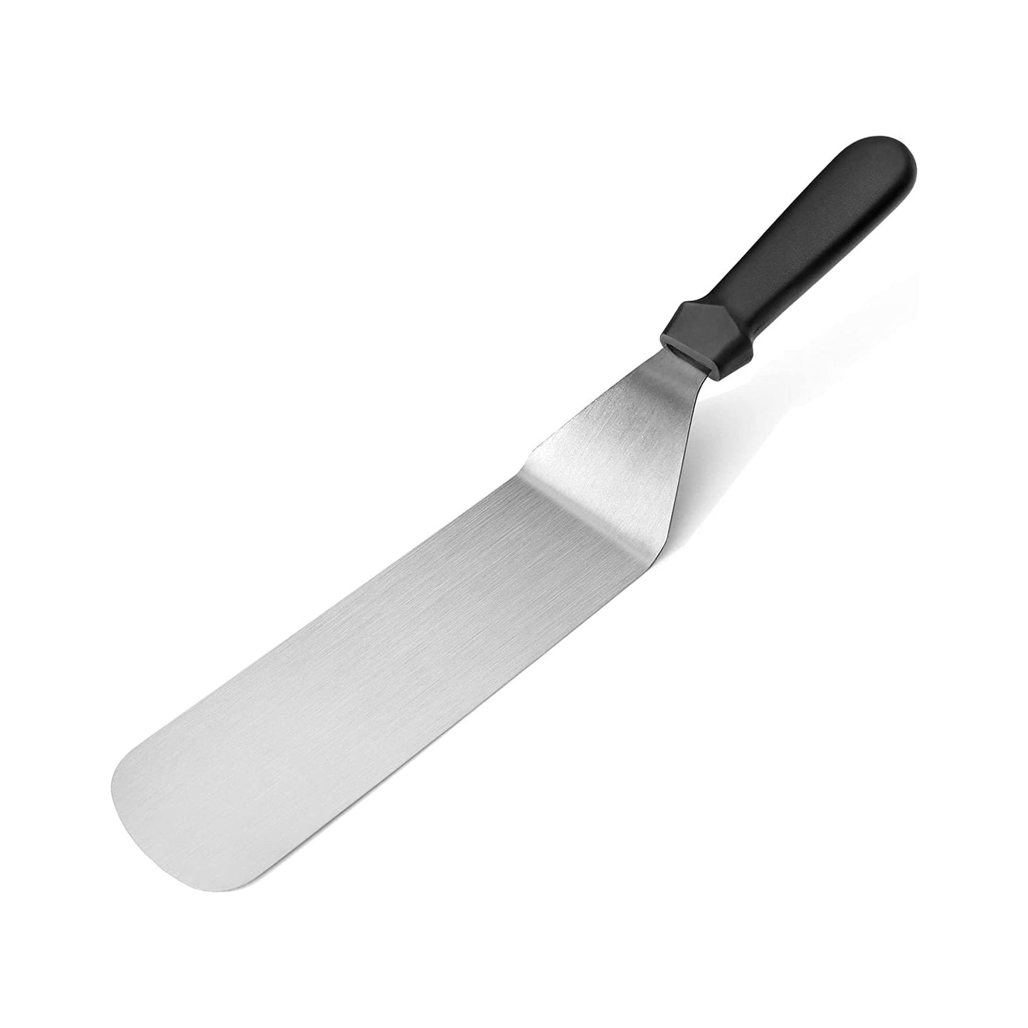 2441 Stainless steel Spatula with Black Handle. 