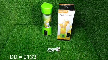 0133 Portable USB Electric Juicer - 6 Blades (Protein Shaker) DeoDap