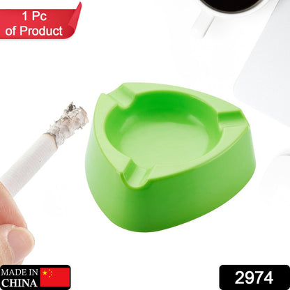 2974 Melamine Cigarette Ashtray Table top Modern Ashtray Cigar for Outdoor Indoor Desktop Smoking home Office Fashion Decoration. 