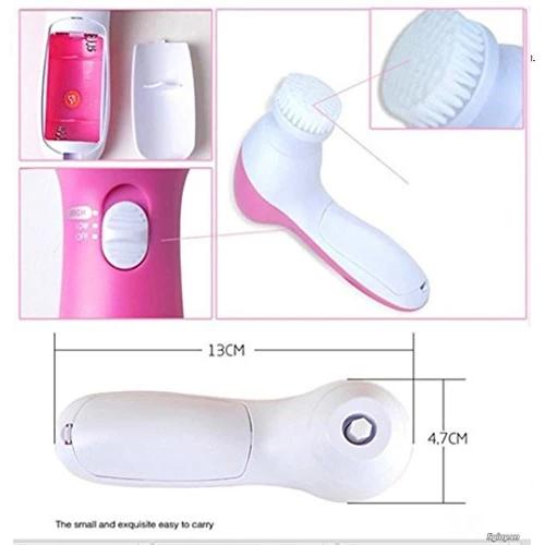 340 -5-in-1 Smoothing Body & Facial Massager (Pink) EasyGrabGet