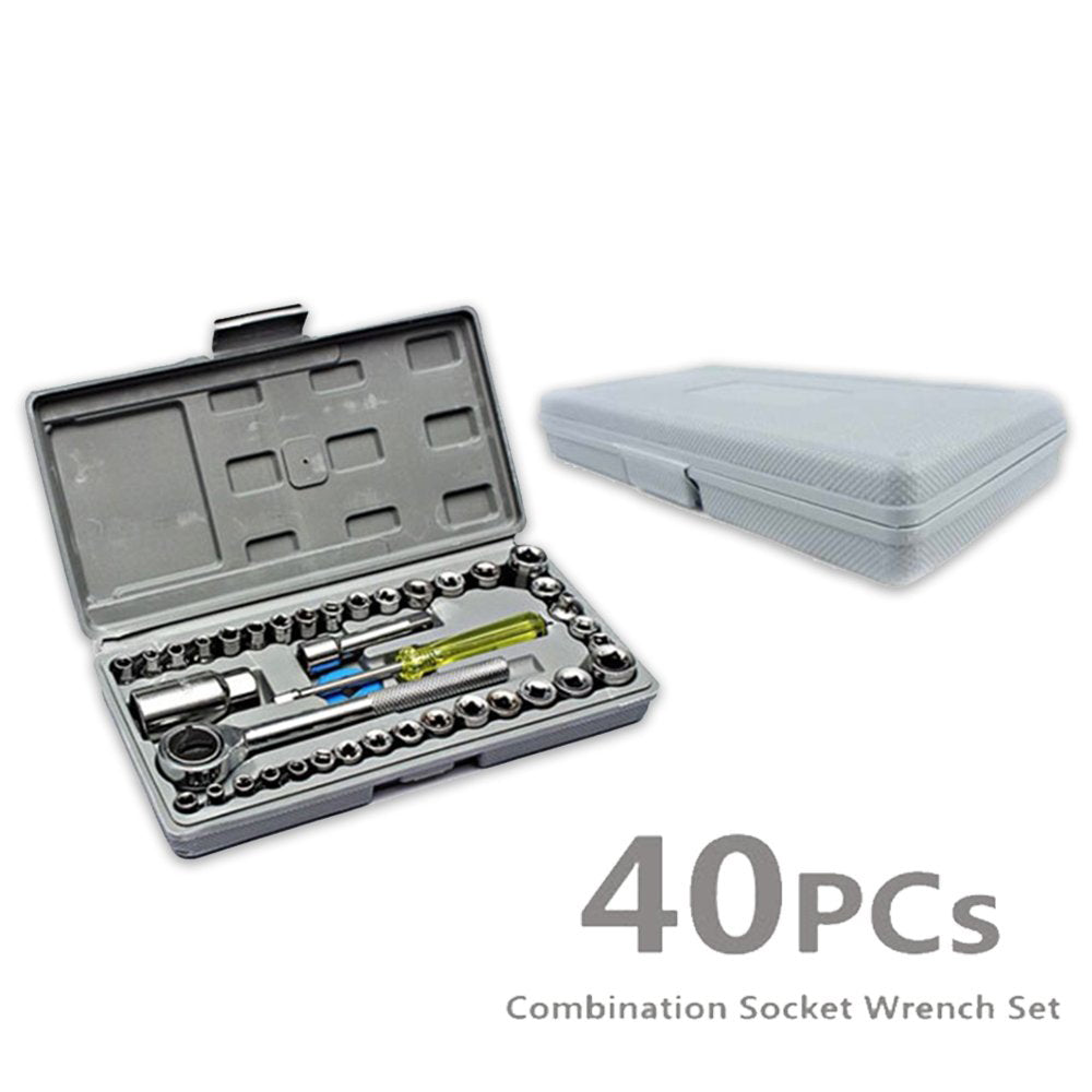 421 Socket Combination Toolkit (40 pcs) DeoDap