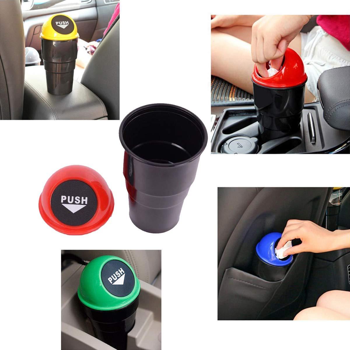 537 Car Dustbin/Mini Car Trash Bin/Car Ashtray DeoDap