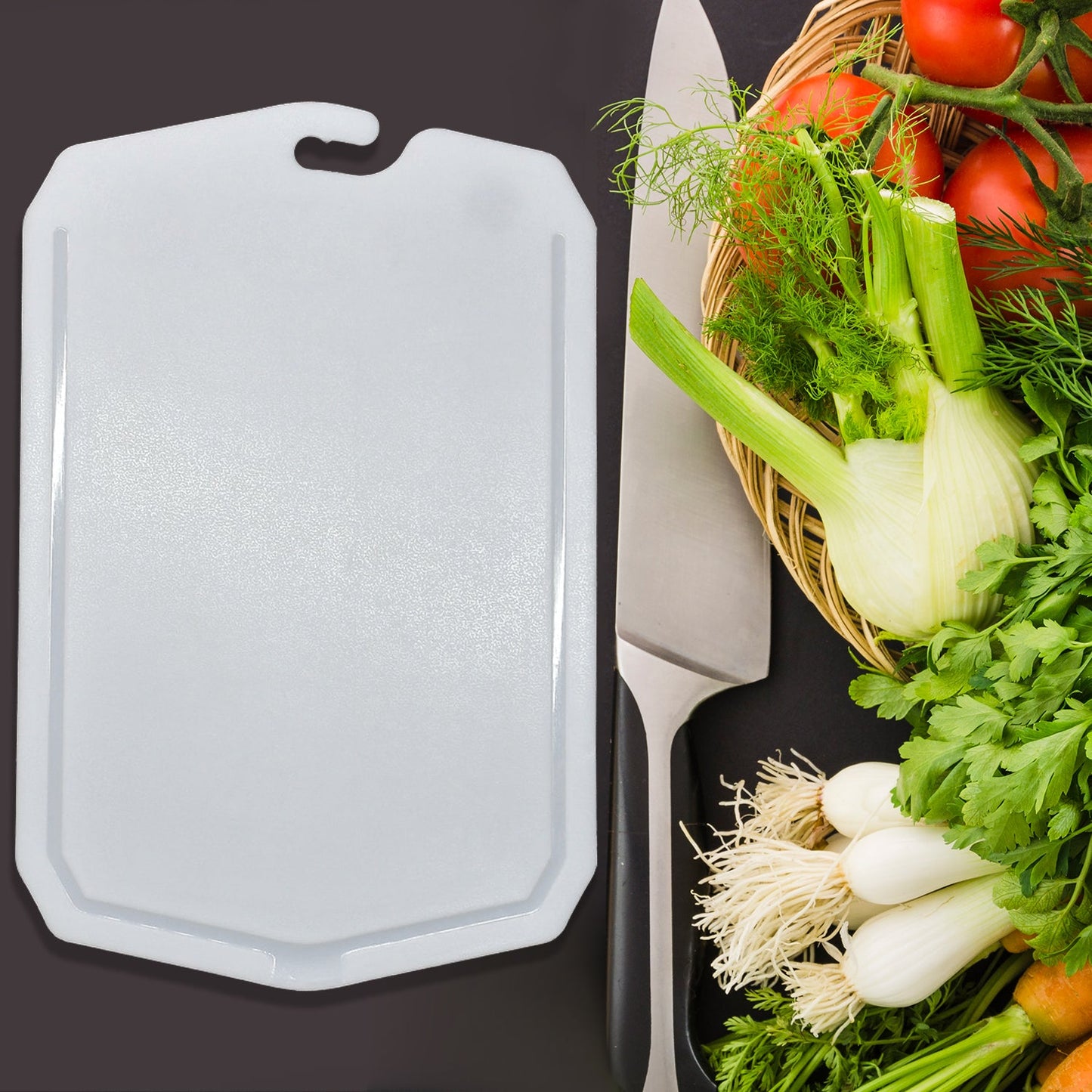 2096 KITCHEN SMALL CHOPPING BOARD CUTTING BOARD PLASTIC 