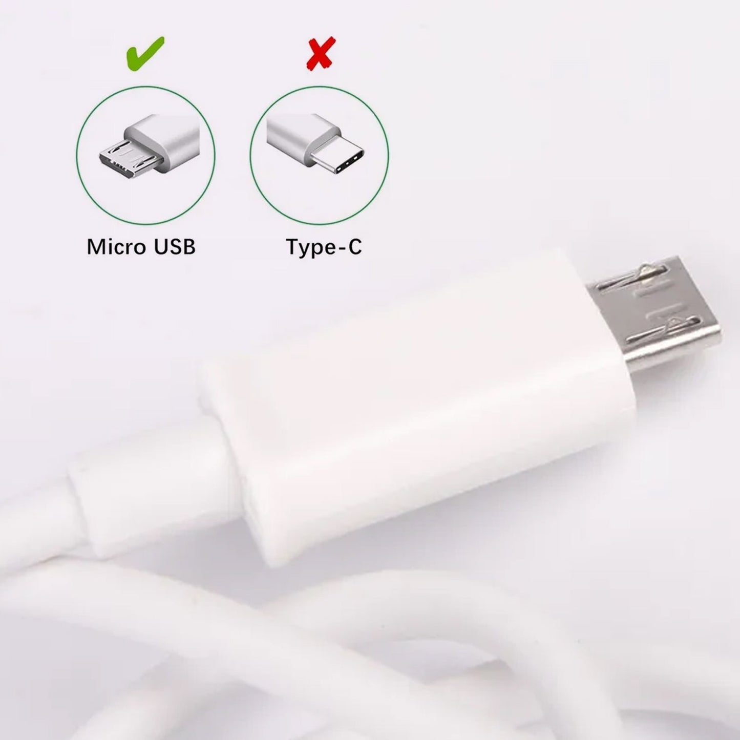 6485 Fast Charging for android & Data Transfer Extra Tough Long Micro Cable for All Compatible Smartphone and Tablets 