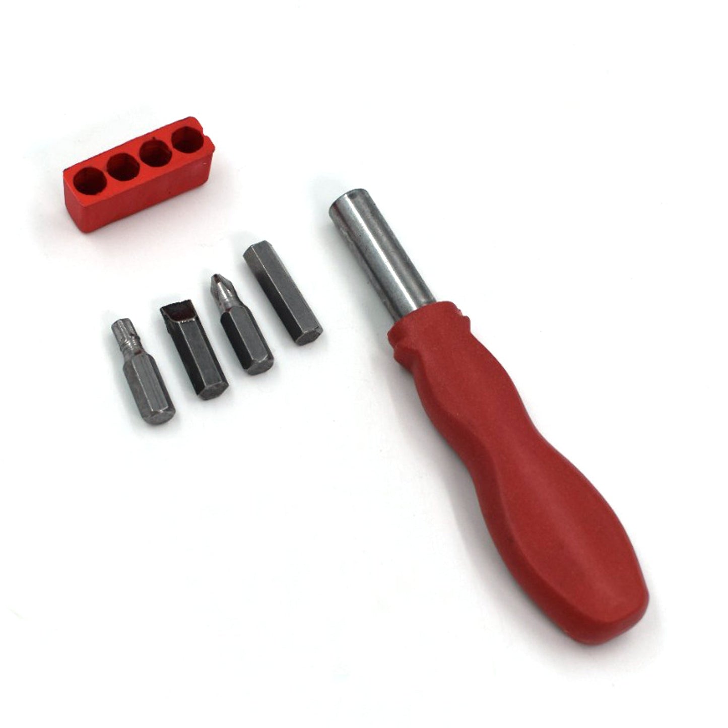 9042 4PC HELPER TOOL SET USED WHILE DOING PLUMBING AND ELECTRICIAN REPAIRMENT IN ALL KINDS OF PLACES LIKE HOUSEHOLD AND OFFICIAL DEPARTMENTS ETC. 