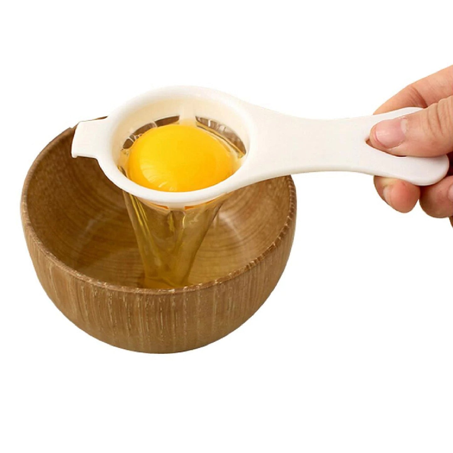 2885 Egg Yolk Separator, Egg White Yolk Filter Separator, Egg Strainer Spoon Filter Egg Divider 