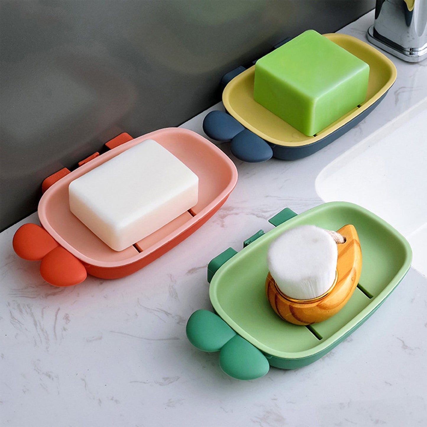 4875 Cartoon Soap Case Bathtub Soap Box, Soap Dish Holder for Kids, Bathroom Soap Stand 