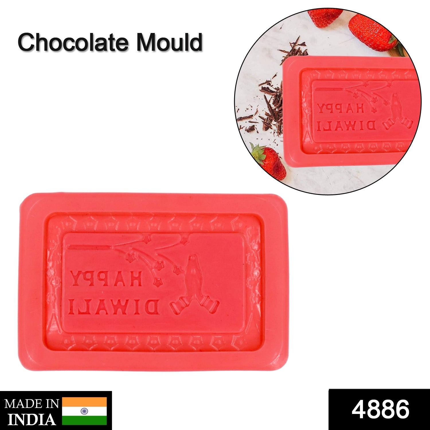 4886 Flexible Silicone Mold Candy Chocolate Cake Jelly Mould 