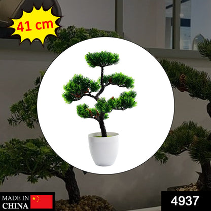 4937 Artificial Potted Plant with Round Pot 