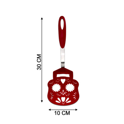 2438 SKULL PATTERN ATTRACTIVE TURNER FOR COOKING, TURNER/FOR DOSA, ROTI, OMLETTE, PARATHAS 