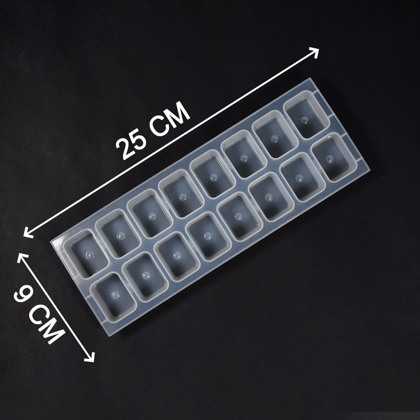 2982 16Cavity Plastic Ice Cube Tray ice Maker Mold for Freezer. 