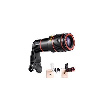 319 Clip-on 8X Optical Zoom Telescope Phone Camera Lens DeoDap