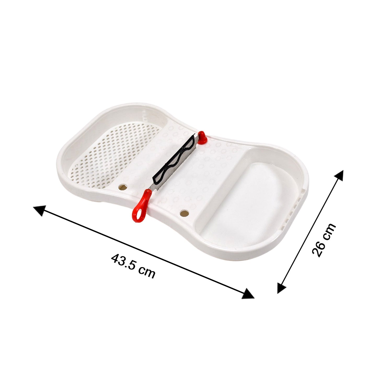 2680 Twin Bladed Plastic Made Cutting Board Big 